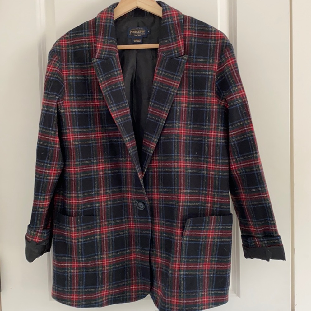 Pendleton Wool Blazer Small - image 1